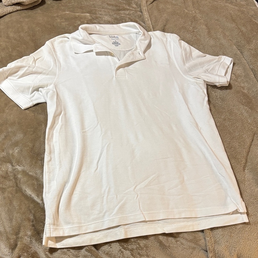 Croft & Barrow Men's Classic Ivory Polo Shirt